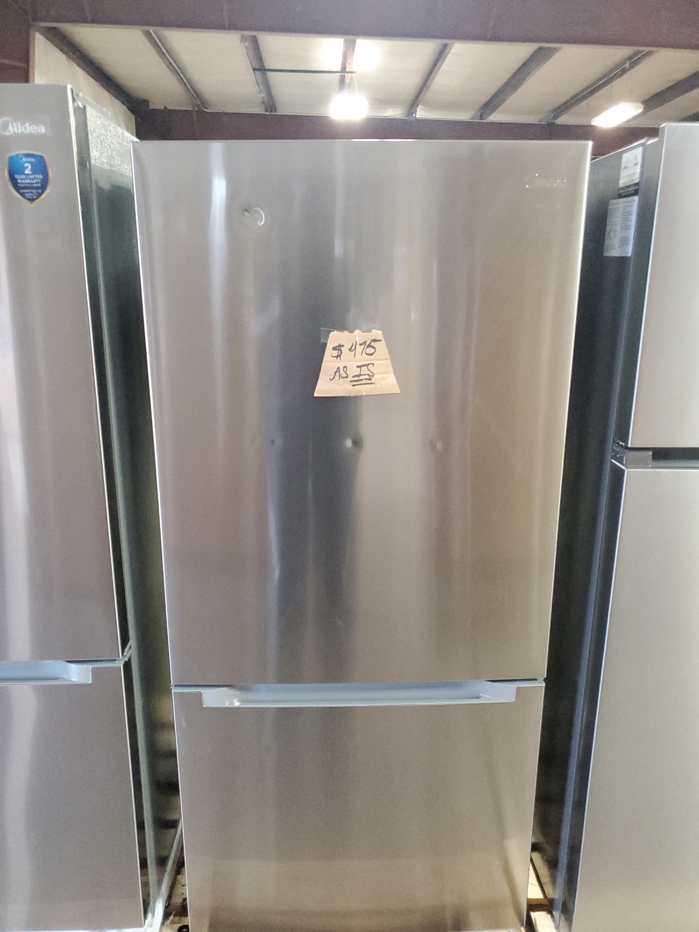 Stainless Bottom Freezer Refrigerator